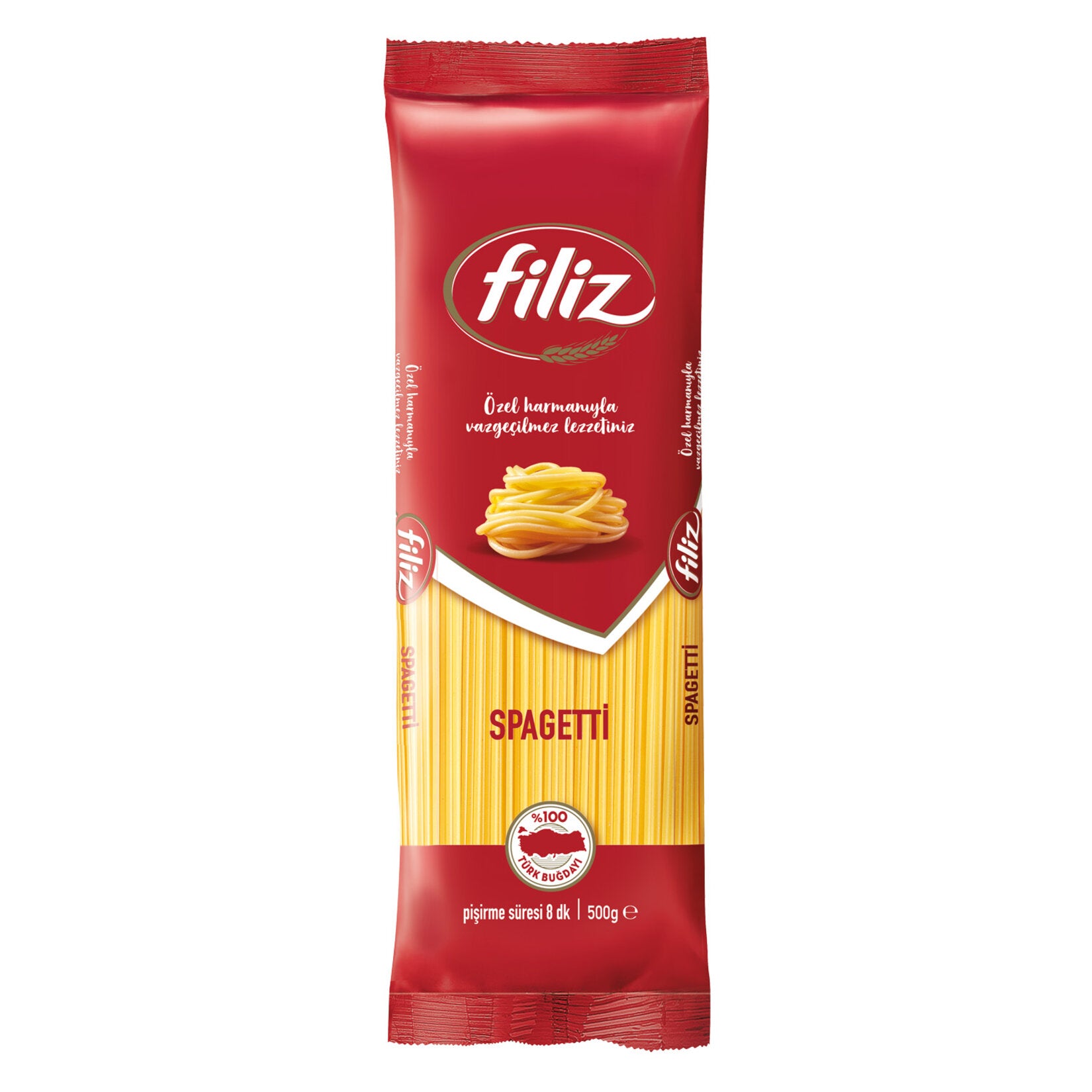 Filiz Spaghetti Pasta - 500g (Çubuk Makarna)