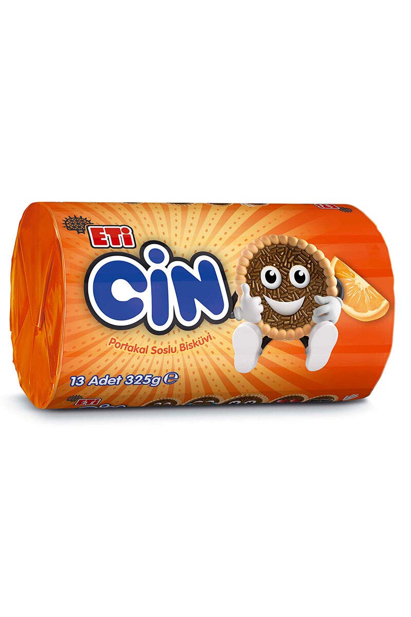 Eti Cin 325g (13 Pcs Orange Jelly Biscuit)