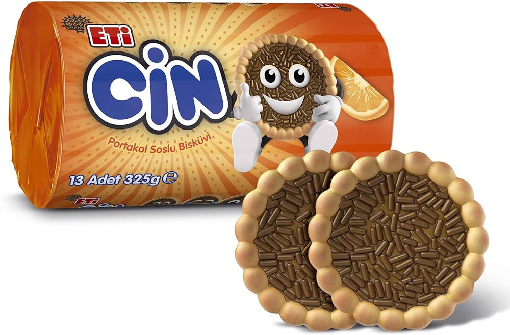 Eti Cin 325g (13 Pcs Orange Jelly Biscuit)