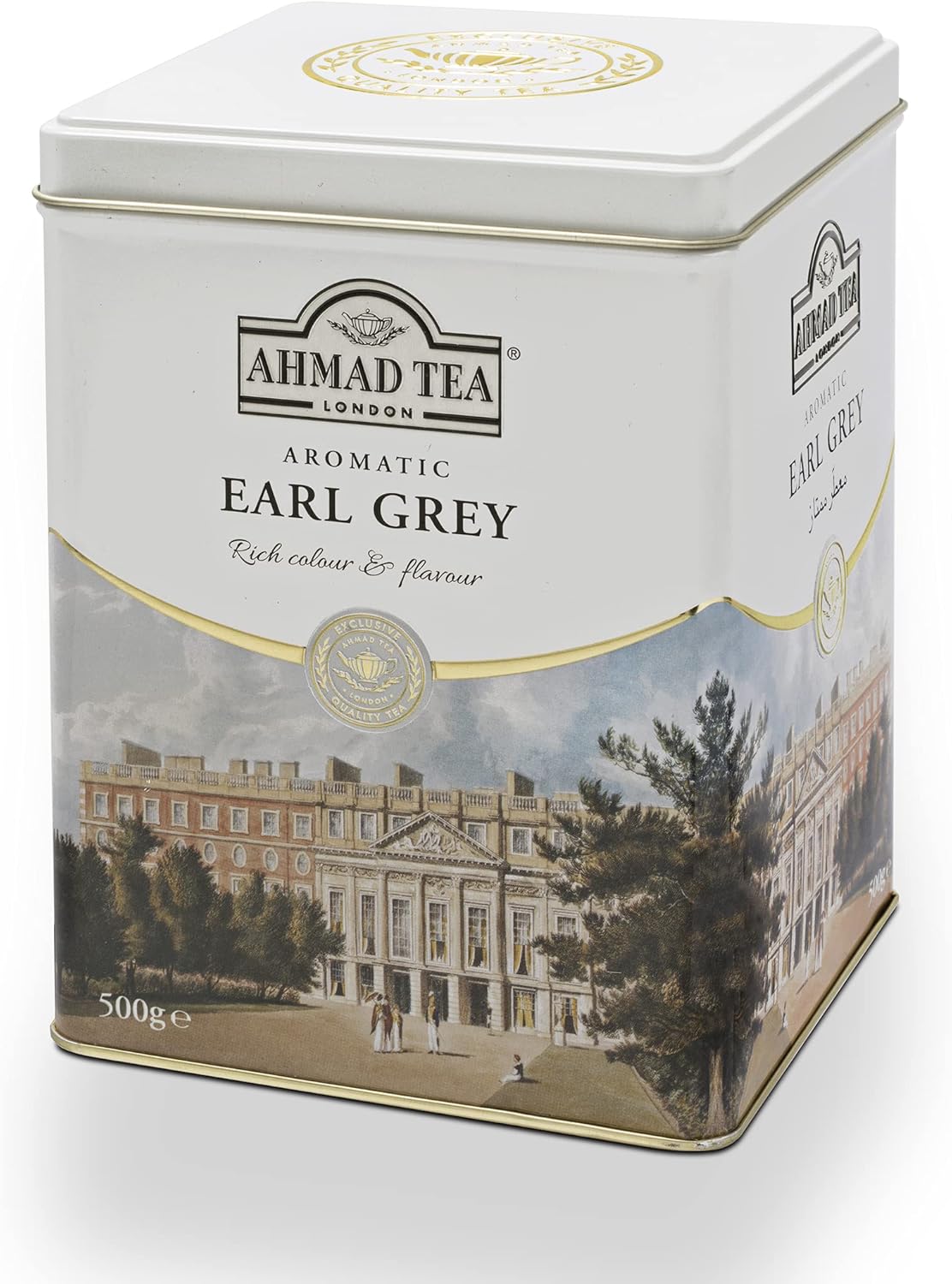 Ahmad Tea Earl Grey 500g Tin Box