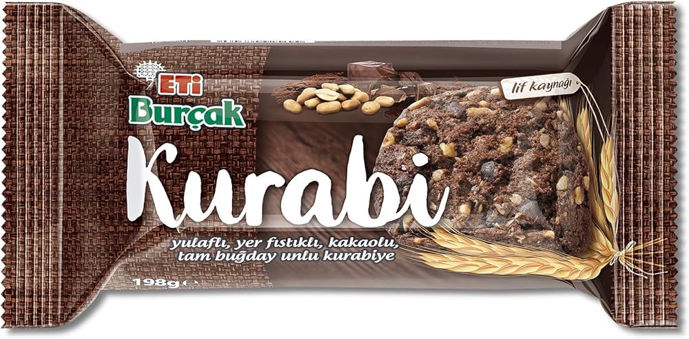 Eti Burcak Kurabi w/Cocoa & Peanut 198g