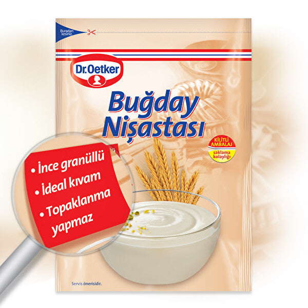 Dr. Oetker Wheat Starch 150g (Bugday Nisastasi)