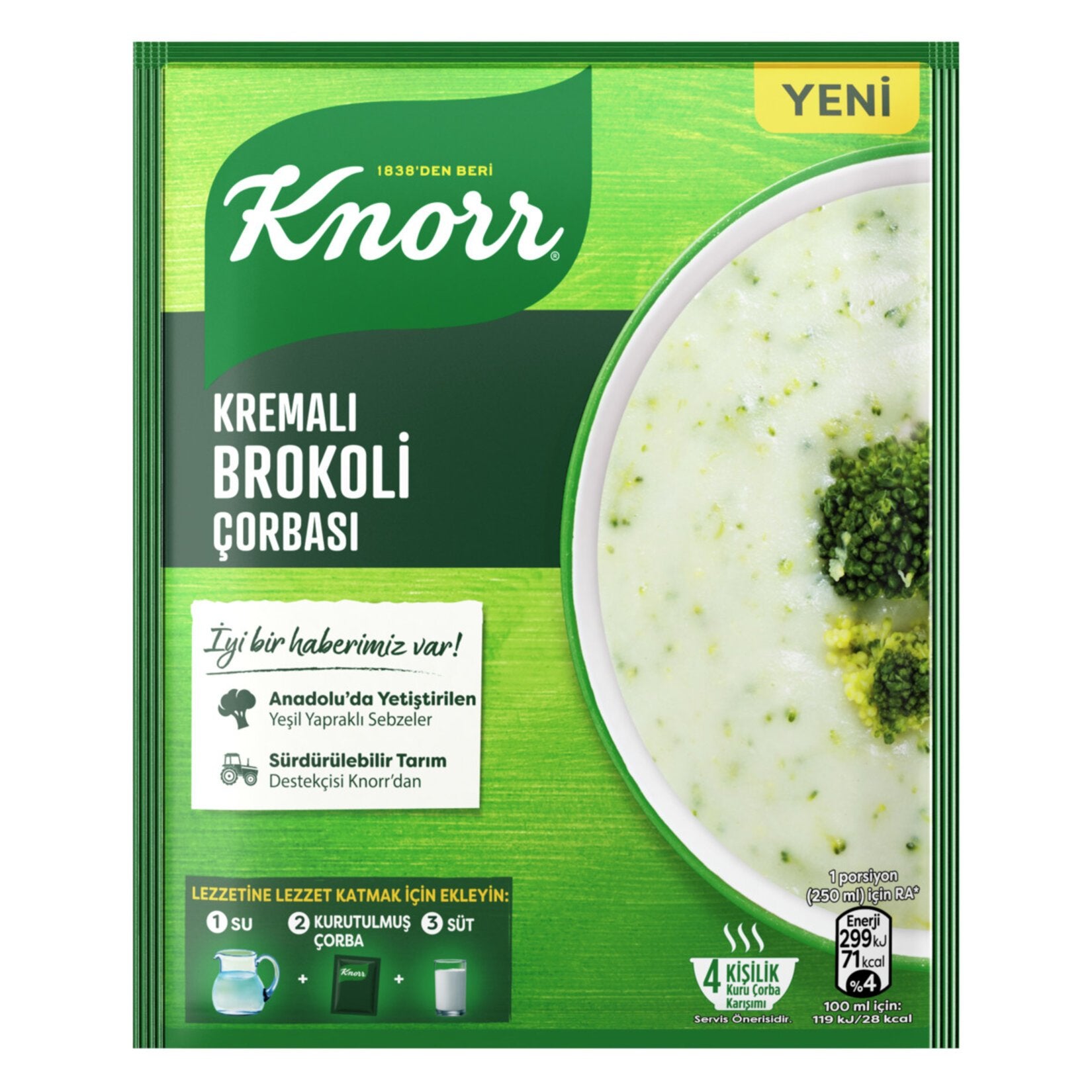 Knorr Creamy Broccoli Soup 70g