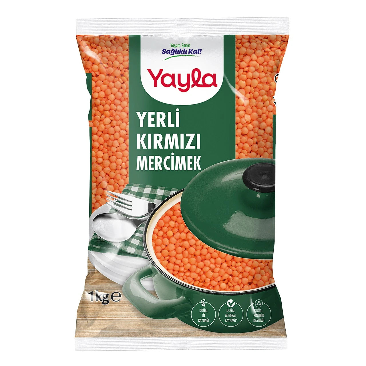 Yayla Red Lentils 1000g