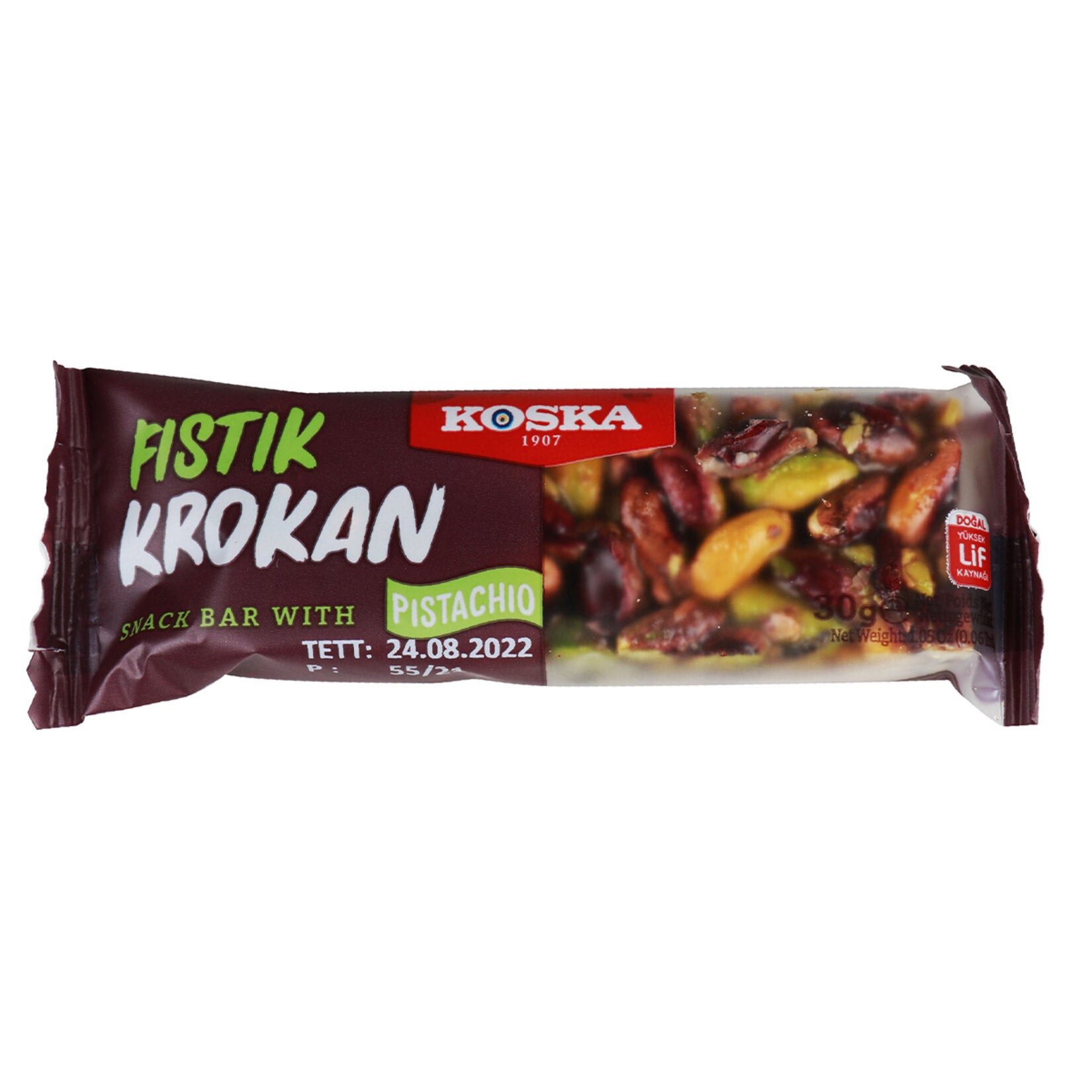 Koska Pistachio Snack Bar 30g