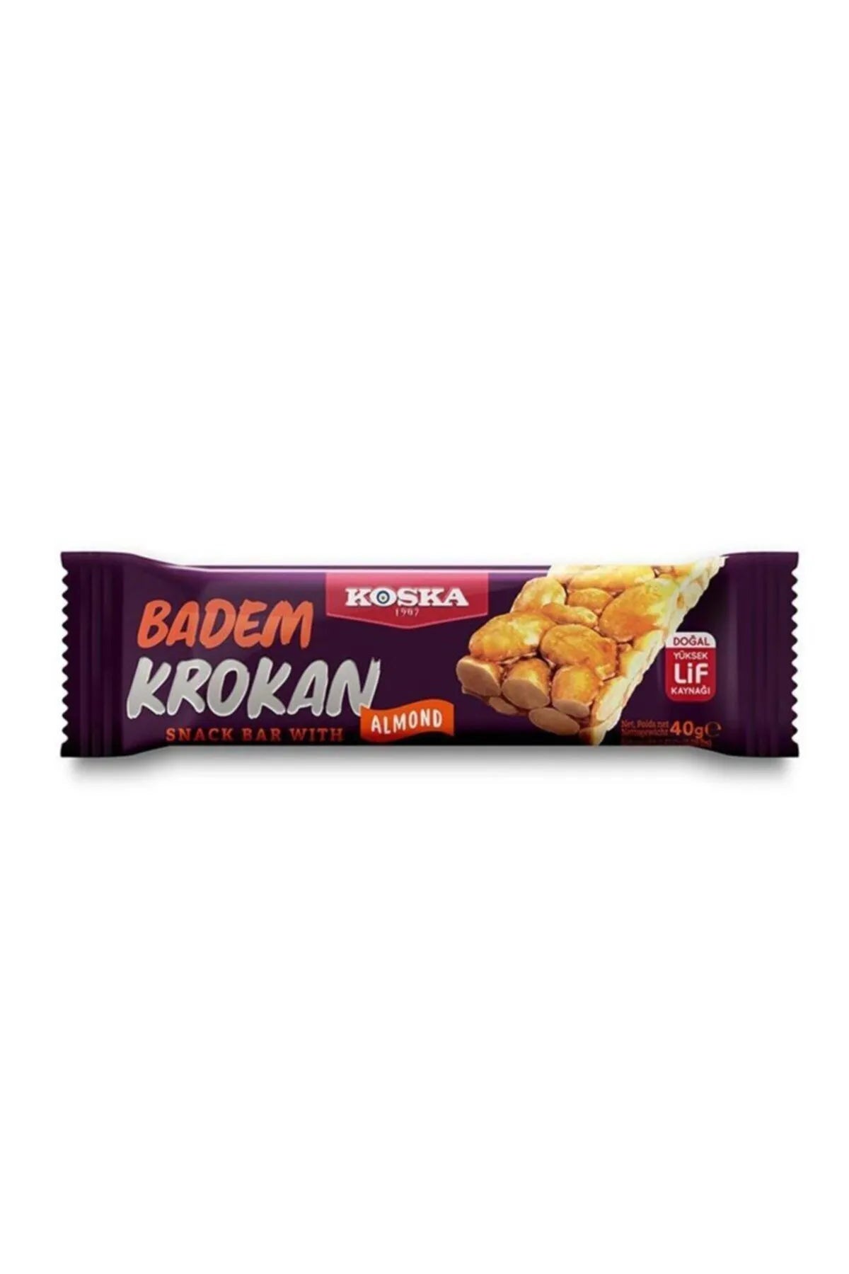 Koska Almond Snack Bar 40g