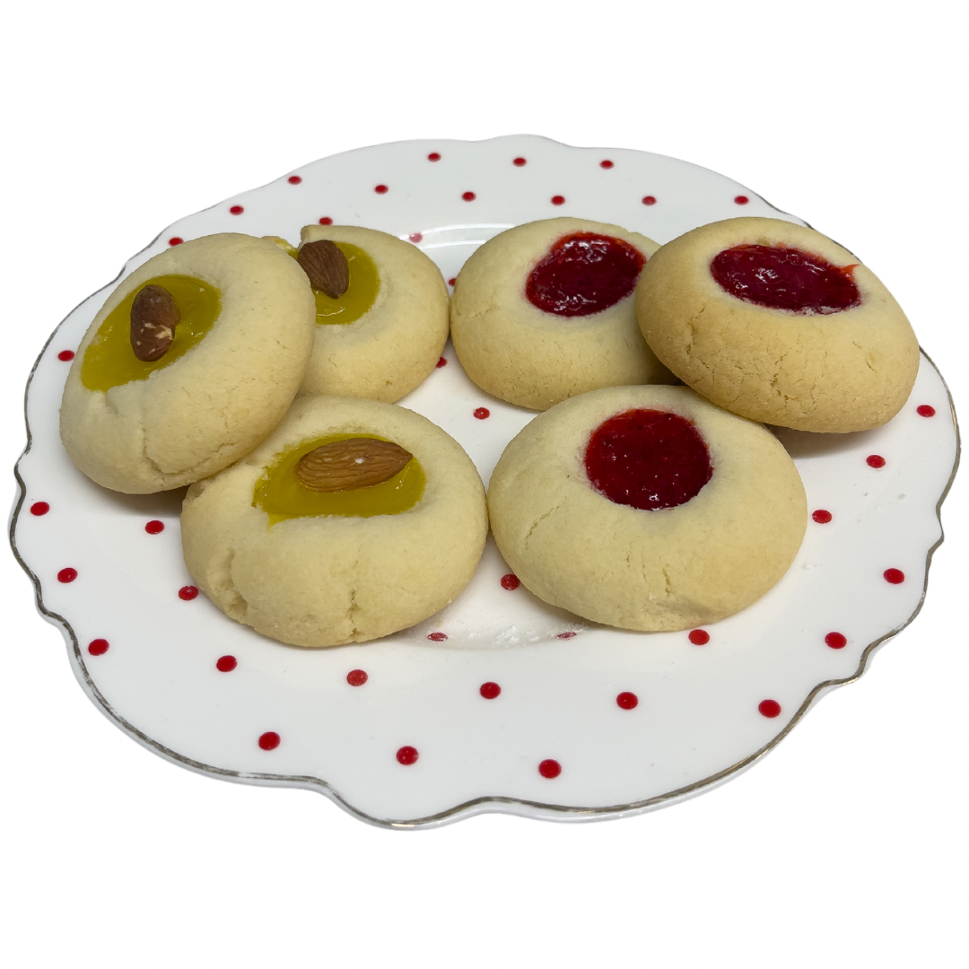 Lemon & Sour Cherry Cookies