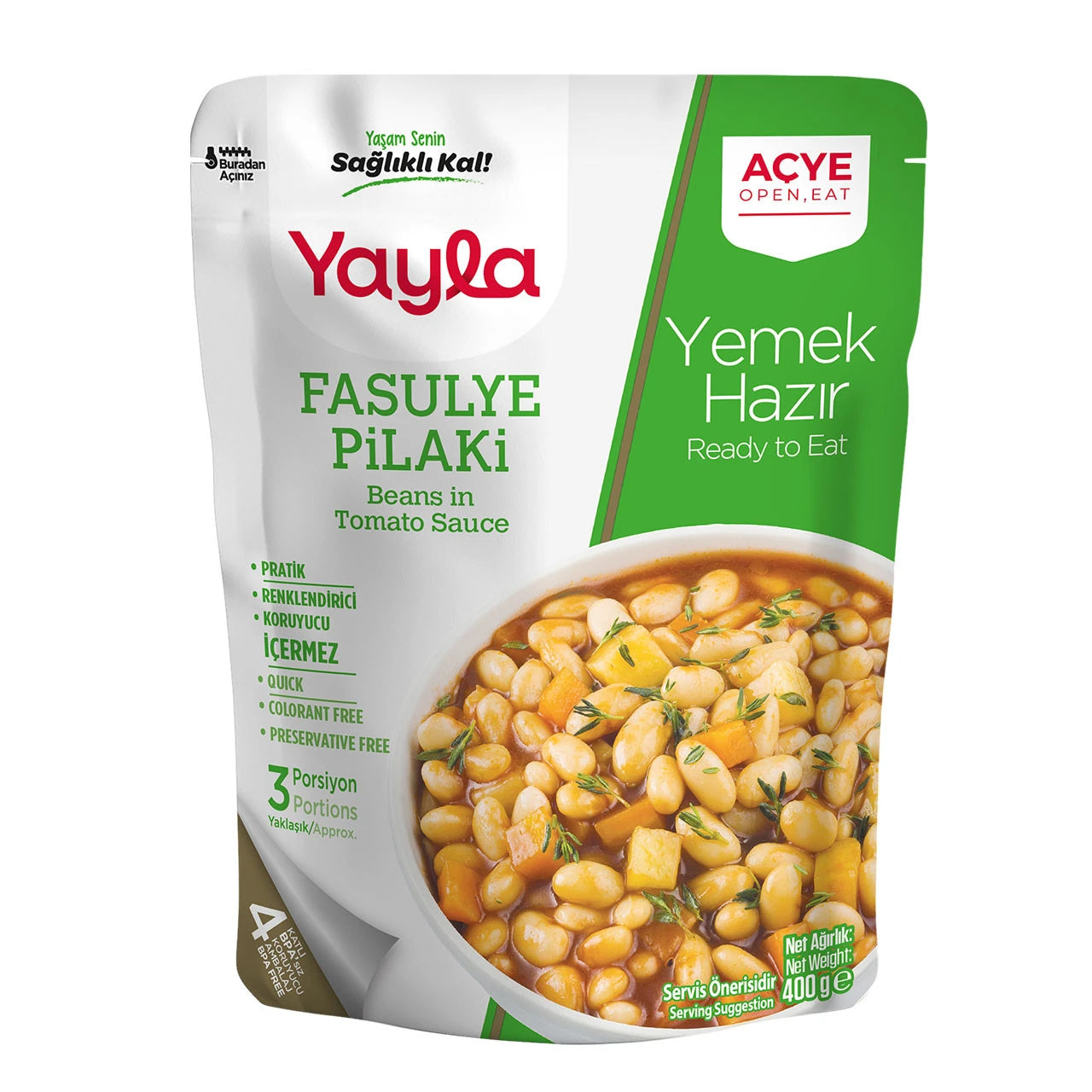 Yayla Beans in Tomato Sauce 400g