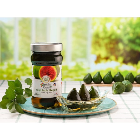 Antalya Reçelcisi Green Fig Jam - 380g