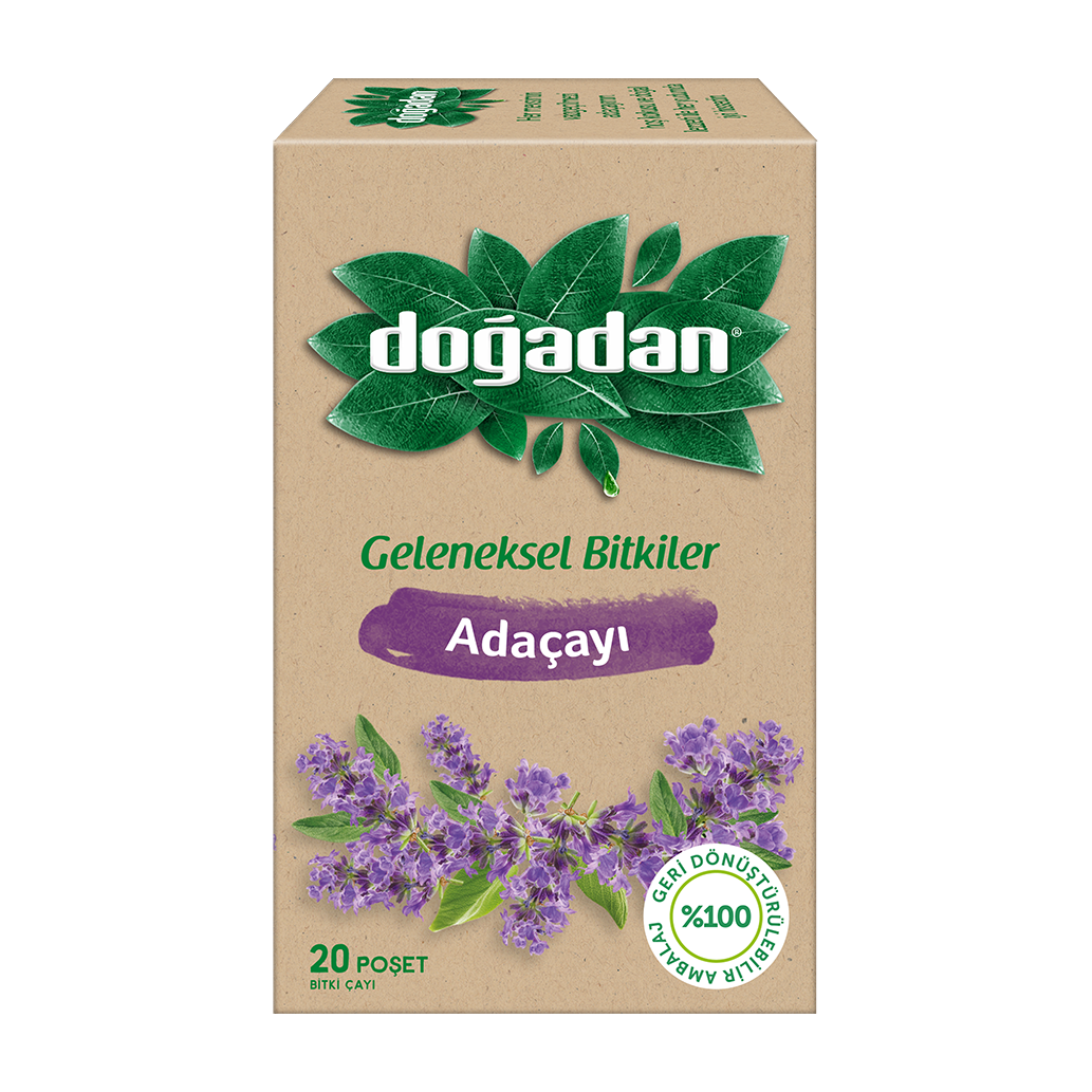 Doğadan Sage Tea - 20 Tea Bags