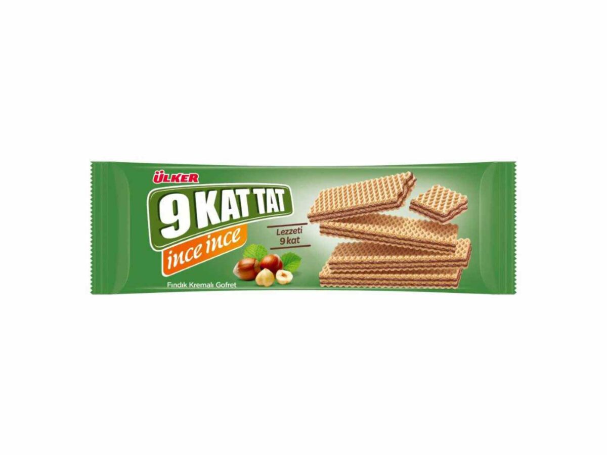 Ulker 9 Kat Tat Wafer w/Hazelnut Cream 114g